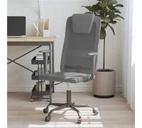 Chaise de bureau réglable en hauteur gris