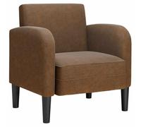 vidaXL Chaise de canapé avec accoudoirs Marron 54 cm Similicuir, canapé Simple, canapé Confort, Fauteuil de télévision, canapé, siège de canapé