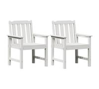 Mobilier de jardin Plastique Chaise de jardin Sièges extérieurs vidaXL vidaXL