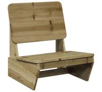 vidaXL Chaise de Jardin 60x64x70,5 cm Bois de pin imprégné