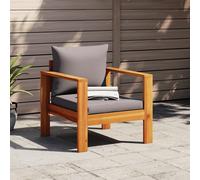 Vidaxl Chaise De Jardin Avec Coussins Bois Massif D'acacia