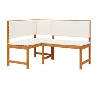 vidaXL Chaise de Jardin Marron 140 x 100 x 91cm Bois d'acacia Massif, Chaise de Jardin Moderne, mobilier en Acacia rectangulaire, résistant aux intempéries, siège Minimaliste Solide