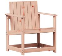 vidaXL Chaise de Jardin, Siège avec Dossier, Chaise à Manger, Fauteuil de Camping, Meuble de Terrasse Patio Extérieur, Bois 832628
