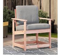 vidaXL Chaise de Jardin, Siège avec Dossier, Chaise à Manger, Fauteuil de Camping, Meuble de Terrasse Patio Extérieur, Bois 832628