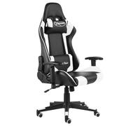 Vidaxl Chaise De Jeu Pivotante Blanc Pvc Blanc