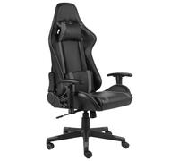 Vidaxl Chaise De Jeu Pivotante Gris Pvc Gris