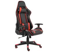 Vidaxl Chaise De Jeu Pivotante Rouge Pvc Rouge