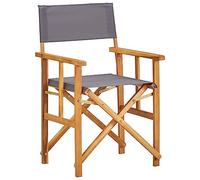 Vidaxl Chaise De Metteur En Scène Bois Massif D'acacia