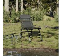 Chaise de pêche avec pieds à boue réglables pliable camouflage