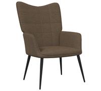 Vidaxl Chaise De Relaxation 62x68,5x96 Cm Marron Tissu Marron