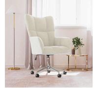 vidaXL Chaise de Relaxation Fauteuil de Détente Siège de Relaxation Chaise de Détente Salon Salle de Séjour Intérieur Blanc 328170