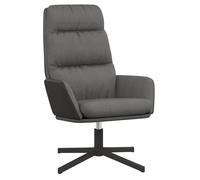 Vidaxl Chaise De Relaxation Gris Clair Tissu Gris