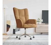 Chaise de Relaxation Gris Clair Velours Fauteuil Siège Détente Salon vidaXL