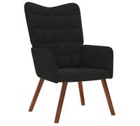vidaXL Chaise de Relaxation Noir Velours, Chaise, Chaise de Salon, Fauteuil Relax, Chaise Longue, siège de Salon, Chaise en Velours