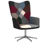 Vidaxl Chaise De Relaxation Patchwork Tissu