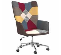 vidaXL Chaise de Relaxation Patchwork Tissu