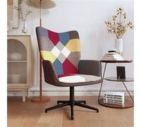 Chaise de Relaxation Siège de Relaxation Chaise de Détente Fauteuil de Salon Salle de Séjour Siège de Salon Maison Patchwork Tissu