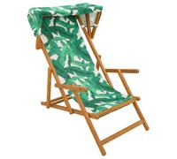 vidaXL Chaise Longue 3 Position Bois d'eucalyptus Massif, Chaise Longue Pliable, mobilier de Jardin résistant, sièges extérieurs en Eucalyptus, détente Garantie