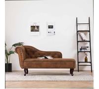 vidaXL Chaise Longue Canapé-lit Meuble de Salon Mobilier de Salle de Séjour Chaise de Salon Chambre à Coucher Maison 281278