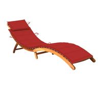 vidaXL Chaise Longue de Jardin avec Coussin Chaise Longue d'Extérieur Bain de Soleil de Patio Piscine Balcon Terrasse Bois d'Acacia Massif https://www.fnac.com/mp46739754/vidaXL-Chaise-longue-de-jardin-avec-coussin-Bois-d-acacia-solide/w-4?oref=9ec8950c-0413-2c64-ccbf-91f892cc1496
