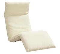 Vidaxl Chaise Longue Pliante Crème 175x54x8,5 Cm Tissu Oxford