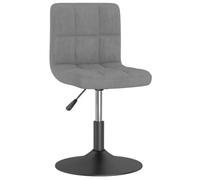 vidaXL Chaise Pivotante de Salle à Manger Chaise à Dîner Siège de Cuisine Chaise de Repas Hauteur Réglable Maison Intérieur 3087503