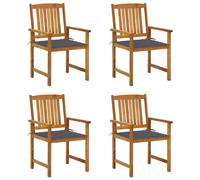 vidaXL Chaise pliable de sol Noir Microfibre