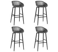 vidaXL 4x Chaises de Bar Sièges de Comptoir Chaises de Bistro Tabourets de Pub Chaises de Comptoir Tabourets de Bar à 248163