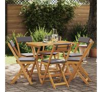 Vidaxl Chaises De Bistrot D'extérieur 6 Pcs Gris Foncé 40 X 53 X 80 Cm