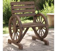 Vidaxl Chaises De Jardin 2 Pcs 58x58x78,5 Cm Bois De Sapin Massif