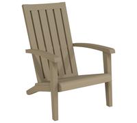 Vidaxl Chaises De Jardin Adirondack Lot De 2 Marron Clair Pp