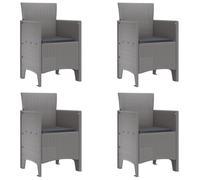 Chaise De Jardin Vidaxl Ensemble De 4