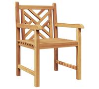 Vidaxl Chaise De Jardin 2 Pcs Marron 58 X 60 X 90 Cm
