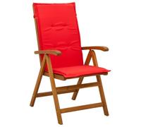 vidaXL Chaises de Jardin inclinables 8 pc Naturel Bois d'Acacia Massif