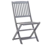 Vidaxl Chaises Pliables D'extérieur Lot De 4 Bois D'acacia Solide
