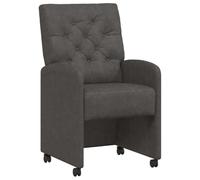 Vidaxl Chaises De Salle À Manger 2 Pcs Noir 58 X 67 X 97 Cm Faux Cuir