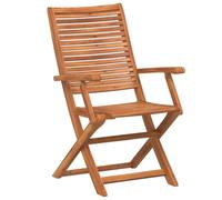 vidaXL Chaises de jardin pliantes Lot de 8 57x66x95 cm Bois d'acacia