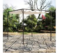 vidaXL Chapiteau de jardin avec auvent rétractable