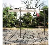 vidaXL Chapiteau de jardin avec auvent rétractable