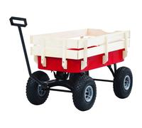 vidaXL Chariot à main 150 kg rouge