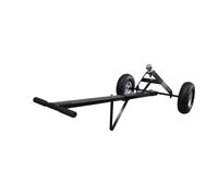 vidaXL Petite remorque – Chariot utilitaire pour bateau, deux pneus 275 kg – Noir G
