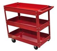 vidaXL Chariot à outils pour atelier 100 kg Rouge G