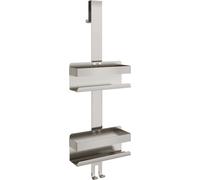 vidaXL Chariot de douche suspendu Acier inoxydable brossé 304