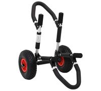 vidaXL Chariot pliable pour SUP (planche de surf) 45 kg Aluminium