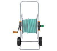 Chariot pour enrouleur de tuyau de 80 m 1/2" ou 50 m 3/4" acier vidaXL