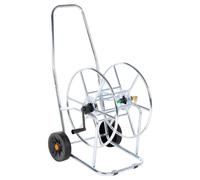 Chariot d enrouleur pour tuyau de 80 m 3 4 acier Or