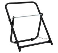Chariot pour Enrouleur de Tuyau Support Accessoire Arrosage Jardin Noir vidaXL