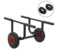 Vidaxl Chariot Pour Kayak 90 Kg Aluminium