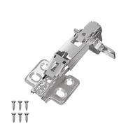 vidaXL Charnière 126 pcs Nickel 35 mm Fer