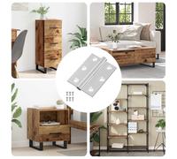 vidaXL Charnière 720 pcs Argenté 50 x 38 x 1,3 mm Acier, Inspires-toi d’éléments de design artistique, modernes et rectangulaires pour créer des espaces uniques chez toi ou au bureau.